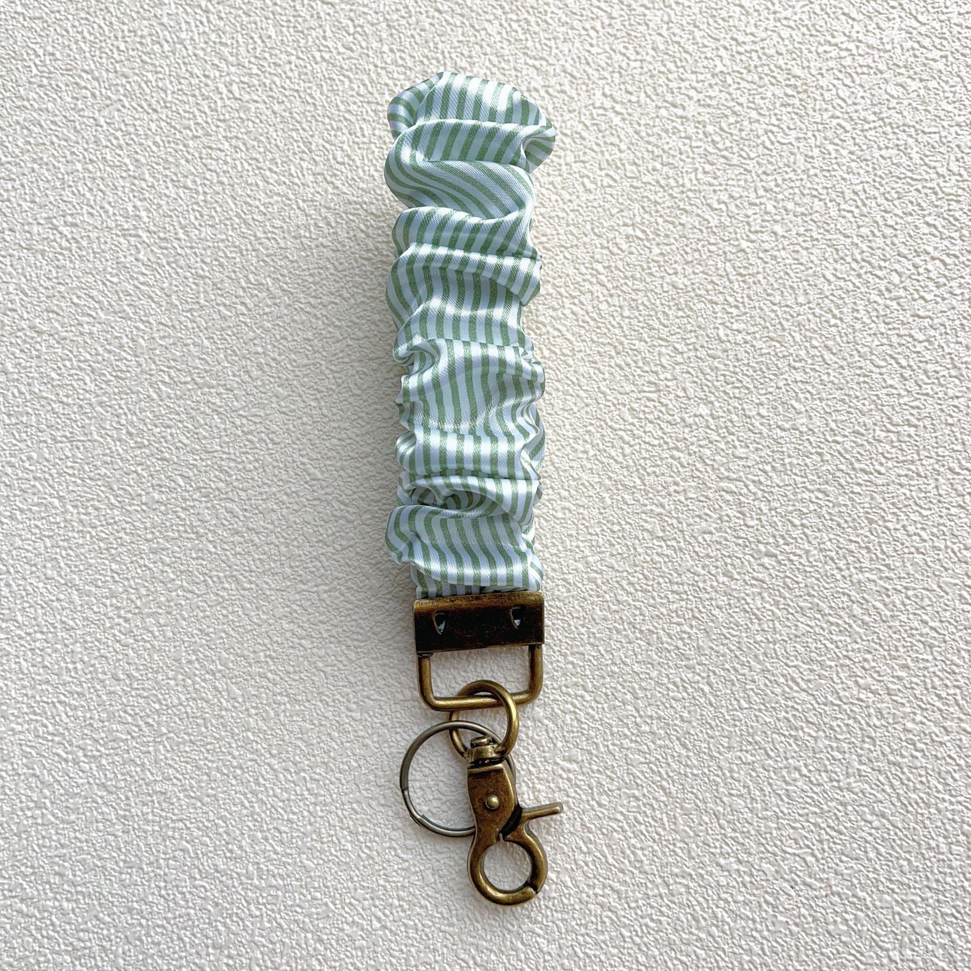 Wholesale Fabric Elastic Hair Ring Keychain